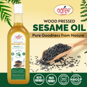 AAREE Wood Pressed Sesame Oil – 1 Litre
