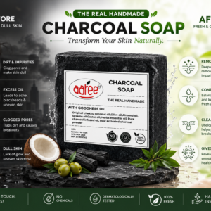 Charcoal soap