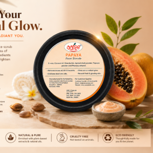Papaya face scrub