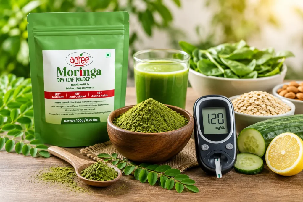 Diabetes is a common health condition that requires proper blood sugar management through a healthy diet, regular exercise, and prescribed treatment. Along with these habits, many people also explore natural foods that may support their overall health. One such option is Moringa Powder for Diabetes, which is known for its rich content of vitamins, minerals, antioxidants, and fiber.