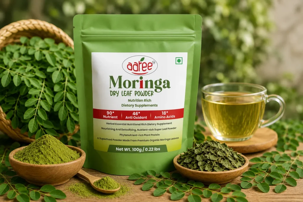 moringa powder for hair 

